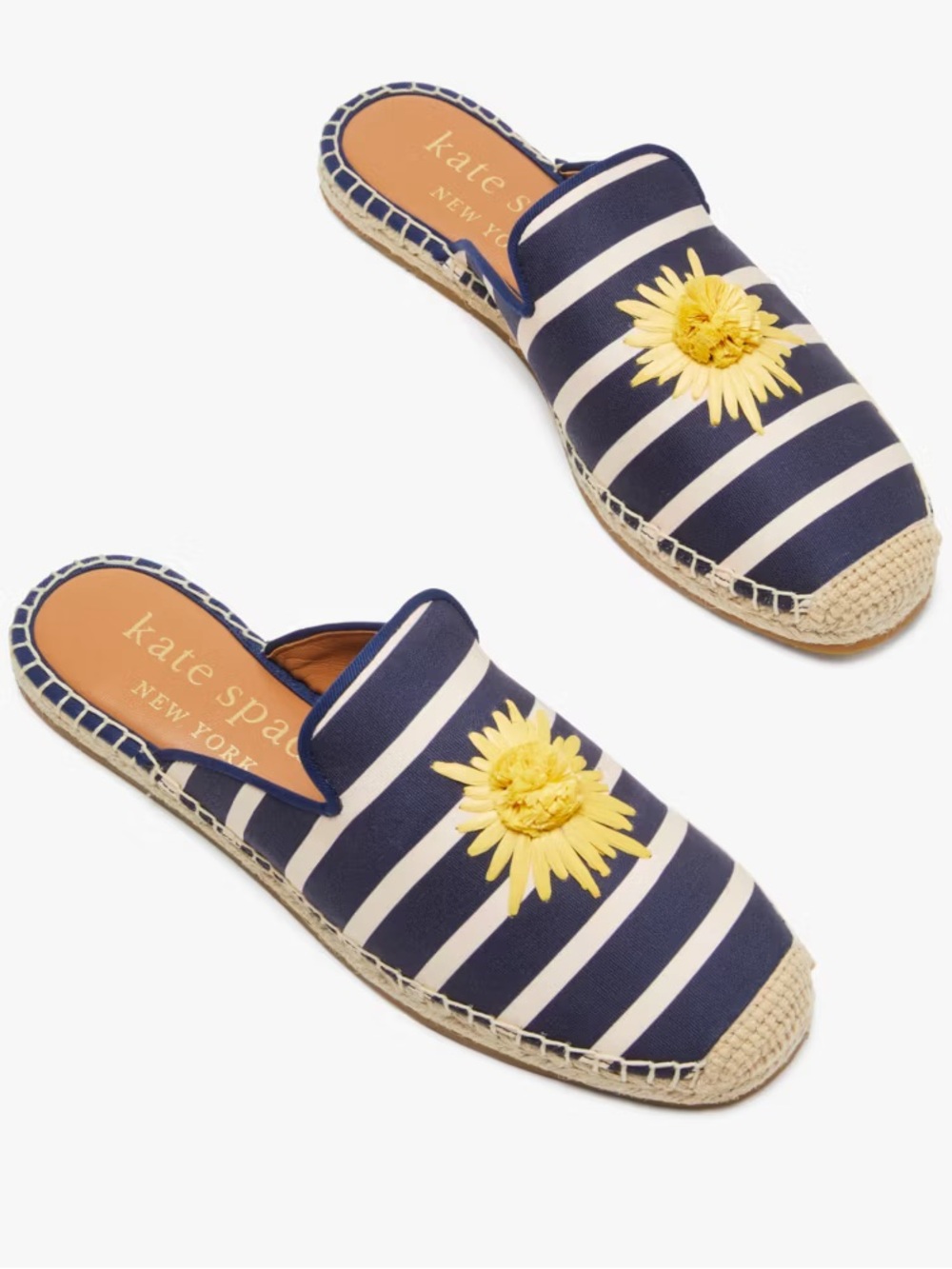 NIB Kate Spade Solero Slide Espadrilles